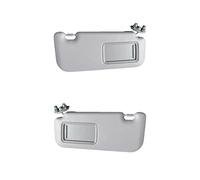 Visera Espejo Maquillaje Parasol Coche 2 Piezas Tablero Protección Solar Parabrisas Lantero Interior para Toyota para Corolla 2003-2008 2009 2010 2011 2012 Visera Solar para Automóvil(Beige L and R 2