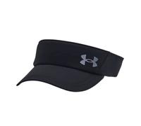 Under Armour Iso-chill Launch - Visera para correr para mujer, (001) Negro / Negro / Reflectante, Talla única