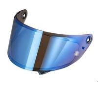 Visera HJC HJ-37 para RPHA 91, azul con efecto espejo