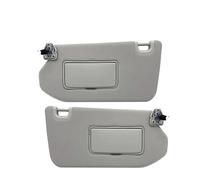 Visera Interior del Coche para Nissan para Pathfinder 2013 2014 2015 2016 2017 2018 SL SV OE:96401-9PB0A 96400-9PB0A Conductor Izquierdo Derecho Parasol para Coche(Grey A Pair)