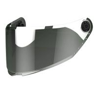 Visera MT-V-28B MAX VISION para cascos MT Braker SV, color plata iridio