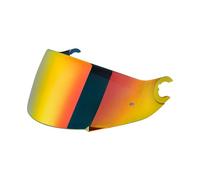 Visera para Casco de Moto para Shark Skwal D-Skwal 2 Spartan,Visera de Lente para Casco Protección contra Viento,Accesorios para Cascos de Moto (Cromo Rojo)