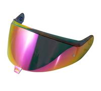 Visera para Casco de Moto para Shark SKWAL i3/RIDILL 2/ D-SKWAL 3,Visera de Lente para Casco Protección contra Viento,Accesorios para Cascos de Moto (Chrome Purple Red)