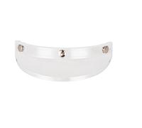 Visera Para Casco De Motocicleta: Protector De Visera Con Botones, Ala De Casco Abierto Negro, Cubierta De Repuesto Para Conducción Al Aire Libre, Accesorios De Estilo Vintage De Fácil Instalación Par