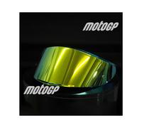 Visera para casco K6 (dorada), visera integral para motocicleta, lente de visión oscura, funda para AGV K6