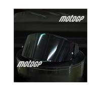 Visera para casco K6 (humo), para motocicleta, integral, con lente de visión oscura, funda para AGV K6