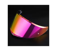 Visera para casco K6 (rosa), para motocicleta, integral, con lente de visión oscura, funda para AGV K6