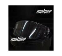 Visera para casco K6 (transparente), visera integral para motocicleta, lente de visión nocturna, funda para AGV