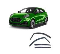 Visera para Coche Que desvía la Lluvia para Ford Puma 2020-2025,Deflectores de Viento y Lluvia Cortavientos Ventana Protector de Lluvia Coche Accesorios