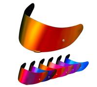 Visera para K1s, visera para casco K1, visera oscurecida K3SV, escudo facial de reposición para K1, K1s, K3SV y K5,Rojo Profundo