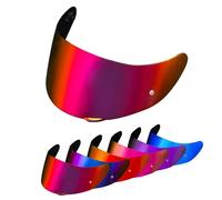 Visera para K1s, visera para casco K1, visera oscurecida K3SV, escudo facial de reposición para K1, K1s, K3SV y K5,Rojo Púrpura Oscuro