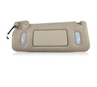 Visera Para Parabrisas De Coche Para Cadillac Para Cts Para Esv Para Ext 2007 2008 2009 2010-2014 22850310 Parasol Beige Para Coche Con Luz De Espejo(Left Driver Side)