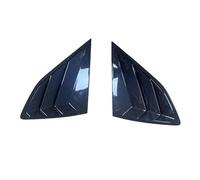 Visera Parabrisas Cubierta Persiana Ventana Trasera Ventilación Lateral para Hyundai para Tucson 2016-2020(Fibra de Carbono Negro)