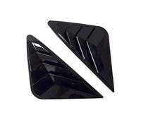 Visera Parabrisas para Hyundai IX35 2010-2015 Cubierta Persiana Lateral Ventana Rejilla Trasera(Negro Brillante)