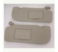 Visera Parasol Coche para Opel Antara 2006 2007 2008 2009 2010 2011,Conjunto de Parasol Interior de Coche con Espejo,Parasol Lateral Delantero,F-Beige 1 Pair