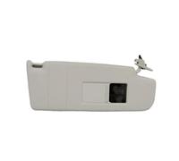Visera Parasol Interior LHD para Coche Parasol con Espejo Y Luz para VW para Golf 6 MK6 2009 2010 2011 2012(Gray Right)
