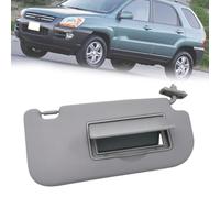 Visera Parasol Interior para Kia Sportage 2005-2010, Delantero Parabrisas Protección Solar Coche Izquierdo Derecho Lado Conductor Pasajero con Espejo 8520103000,Grey-Right