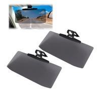 Visera Parasol para Coche con Protección Polarizada contra El Deslumbramiento, Extensor De Visera Ajustable Antideslumbrante para El Conductor O El Pasajero del Asiento Delantero (2PCS)