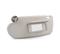 Visera Parasol para Dodge Ram 1500 2500 3500 2002-2009 1CT11TL2AA Visera Beige con Espejo Lado Izquierdo del Conductor Y Derecho Pasajero(Left with Mirror)