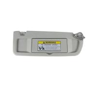 Visera Parasol para Lado Izquierdo Conductor Y Derecho Pasajero para Civic 2006 2007 2008 2009 2010 2011 83280-SNA-A01ZA(Light Gray Right)
