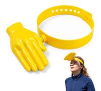 Visera Parasole con Forma de Mano, Gorra Divertida de Impresión 3D Ajustable, Sombrero Creativo para Hombre y Mujer, Protección Solar UV para Playa, Festivales, Viajes, Senderismo y Fiesta