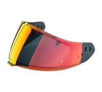 Visera de espejo roja Scorpion EXO-GT SP Air/EXO-530i Air/EXO-530 Air/EXO-1500 Air - KDS-F-03 original con tratamiento antiarañazos, anti-UV y predisposición Pinlock MaxVision