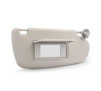 Visera Solar Automóvil para Dodge para Ram 1500 2500 3500 02-09 | Visera beige con espejo lado izquierdo del conductor y derecho del pasajero 1CT11TL2AA 1CT18TL2AA