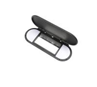 Visera Solar Cubierta Espejo Visera Solar Coche Reemplazo Cubierta Espejo Maquillaje para Mini para Cooper F55 F56 2015 2016 2017 2018 2019 2020 2021 2022 Visera Parasol Interior(Negro)