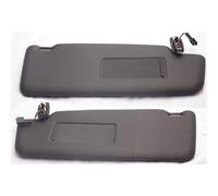 Visera solar interior delantera izquierda derecha de repuesto para VW Scirocco 56D857551 56D857552 1K8857551 1K8857552 - Visera solar frontal izquierda negra con cable