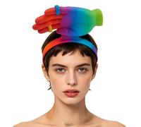 Visera Solar para Mujeres - Gorro de Playa con Forma de Mano para Sombra | Visera Protección Solar | para Mujer Playa Senderismo Acampada Y Montaña Escalada Y Ciclismo Salidas Informales