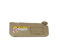 Visera Solar Parasol Coche Espejo Cortesía para Conductor Acompañante Color Gris Beige Izquierdo Derecho para Toyota para Vios para Yaris para L 2014-2022