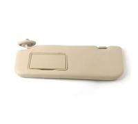 Visera Solar Visera Gris Beige Izquierda Derecha para Toyota para Vios para Yaris para Yaris L 2014 2015 2016 2017 2018 2019 2020 2021 2022 Visera(Left Beige)