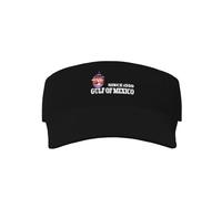 Visera Sombrero para El Sol Golfo De México Desde 1550 Gorra para Correr Ajustable Transpirable Plegable Sombrero De Playa, para Exterior, Playa, Senderismo, Deporte, 52-63cm