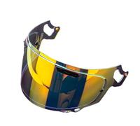 Visera tintada, visera con lente de espejo, visera de repuesto, visera de cara completa, alta flexibilidad, 2 lentes de visera a presión,reemplazo visera