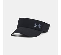 Under Armour Iso-chill Launch - Visera para correr para mujer, (001) Negro / Negro / Reflectante, Talla única