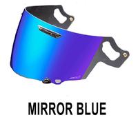 Visera de repuesto para casco Arai VAS-V Shield Max Vision Mirror Blue