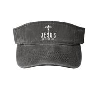 Viseras Cristianismo Jesús Me Salvó La Vida Gorra De Golf Ajustable Gorras Deportes Gorra De Béisbol para Running Verano Tenís
