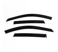 Viseras de Lluvia para Coche para Mazda CX5 Negro Ventanas Laterales Puerta Visera Parabrisas Protectores de Coche deflectores Viento 2012-2016