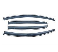 Viseras de Lluvia para Coche Toldos para Viseras de Ventana para VW para Golf 6 MK6, refugios para parasoles, deflectores para Sol y Lluvia, 4 Piezas 2010-2013