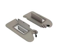 Viseras Interiores automóviles para Nissan para Altima 2013 2014 2015 2016 2017 2018 Visera Lateral Conductor Pasajero para Coche con Panel Tablero Parasol Espejo(Beige 1 Pair)