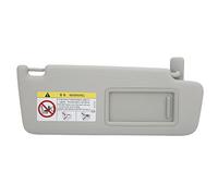Viseras Interiores para Automóviles, Visera Interior Delantera Derecha para Automóvil 5GG010029 Accesorios de Repuesto de Tela de Plástico ABS Gris, Interior Derecho para Universal Fit MK7 2014-2017
