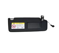 Viseras Interiores Para VW Para Golf 7 Para Passat B8 CC Para Jetta MK7 Parasol 5GG857551 5GG857552 Panel De Visera Frontal Negro Con Espejo De Maquillaje Visera Parasol Interior(Black Passenger Side)