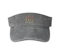 Viseras Me Gustan Los Gatos, Quizás 3 Personas Gorra De Golf Ajustable Gorras Deportes Visor Cap para Running Tenís Ciclismo