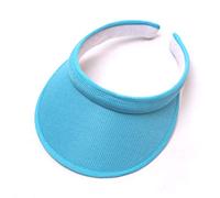Viseras para Mujer Sombrero Mujer Verano Transpirable Ajustable Visera Deportiva para Running Casual Sun Hat UPF 50+ Viseras para Playa y Vacaciones (Blue, One Size)