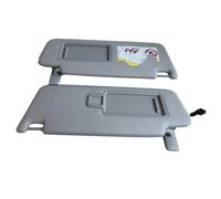 Viseras Parasol 5G0857551 5G0857552 Para Octavia 3 Para A7 1PCS 2PCS Espejo Maquillaje Para Visera Interior Gris(A Pair)