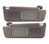 Viseras Parasol 74320-60850-B1 Para Prado 2002-2009 Beige Gris - Parasol Izquierdo Derecho O Completo Con Espejo Maquillaje(Left right set beige)