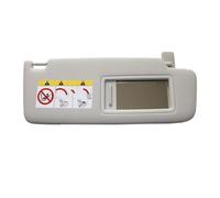 Viseras Parasol Automóvil 5GG857551 5GG857552 Para Golf 7 7.5 Para Passat Para B8 Para CC Panel Visera Solar Espejo Maquillaje(Grey Passenage)