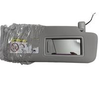 Viseras Parasol Automóvil 5GG857551 5GG857552 Para VW Para Bora 2016-2026 Para VS7 Panel Visera Frontal Gris Negro Con Espejo Maquillaje Parasol(Grey Right Side)