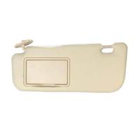 Viseras Parasol Automóvil Para Corolla Para E160 Para E170 2014 2015 2016 2017 Panel Lateral Izquierdo/derecho Con Espejo Maquillaje Repuesto(Beige Left)