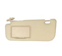 Viseras Parasol Automóvil Para Corolla Para E160 Para E170 2014 2015 2016 2017 Panel Visera Solar Delantera Izquierda/derecha Con Espejo Maquillaje(Beige Left)